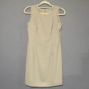 Dani Max Petite Taupe Pencil Dress